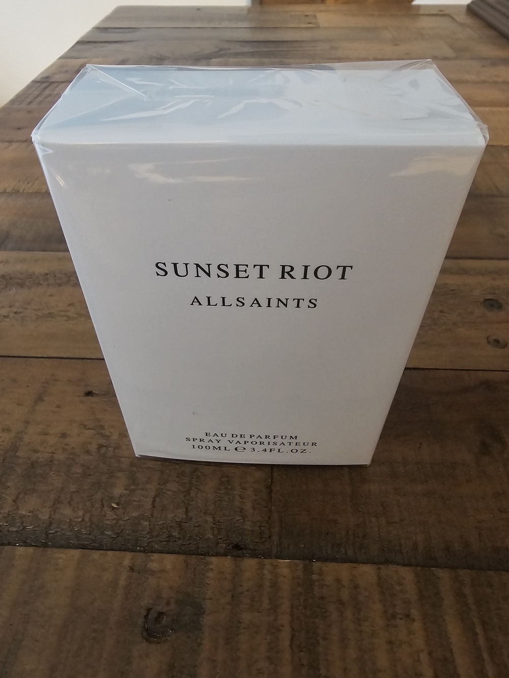 All Saints Sunset Riot Box in White